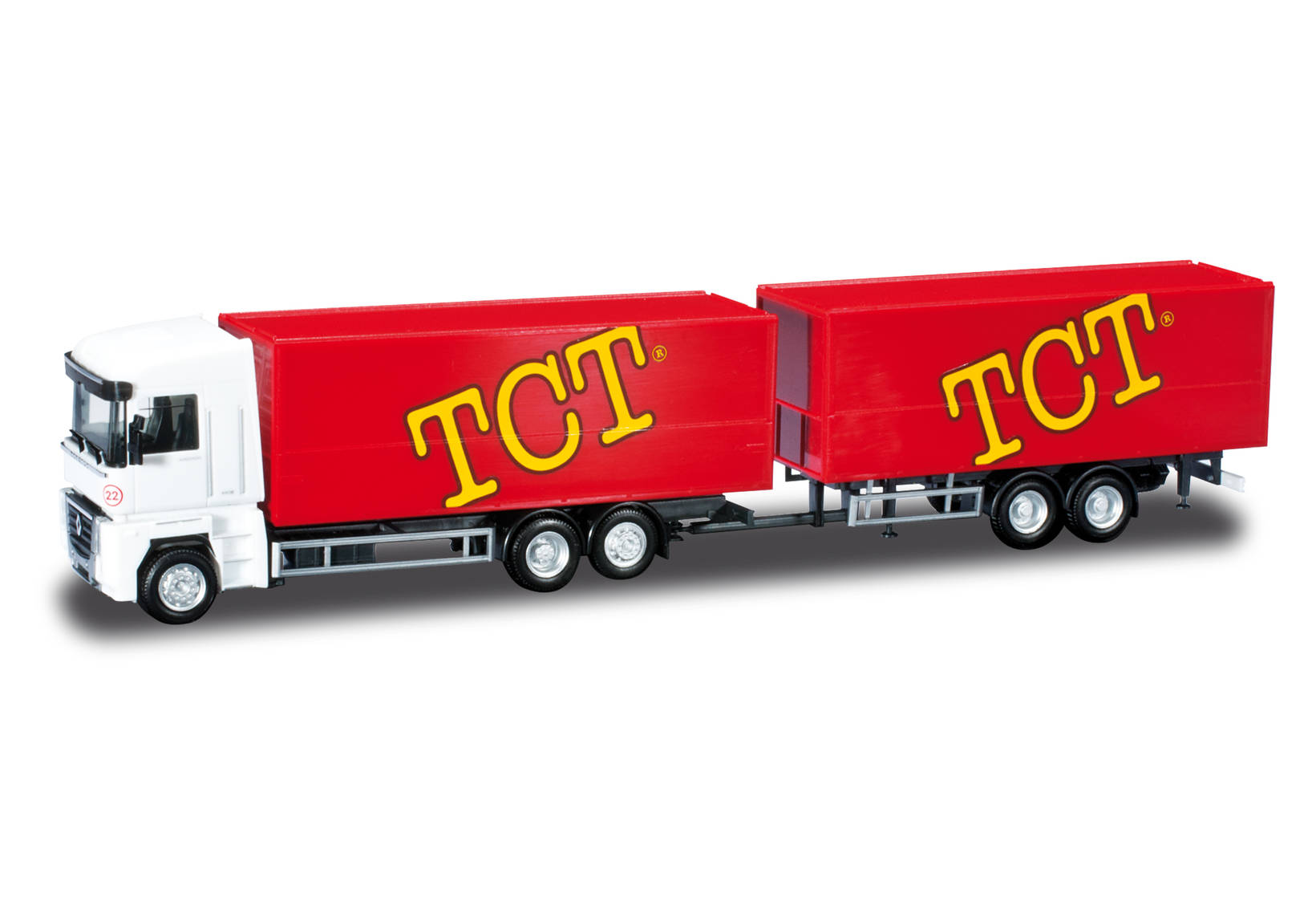 Renault Magnum box trailer "Hiltl"