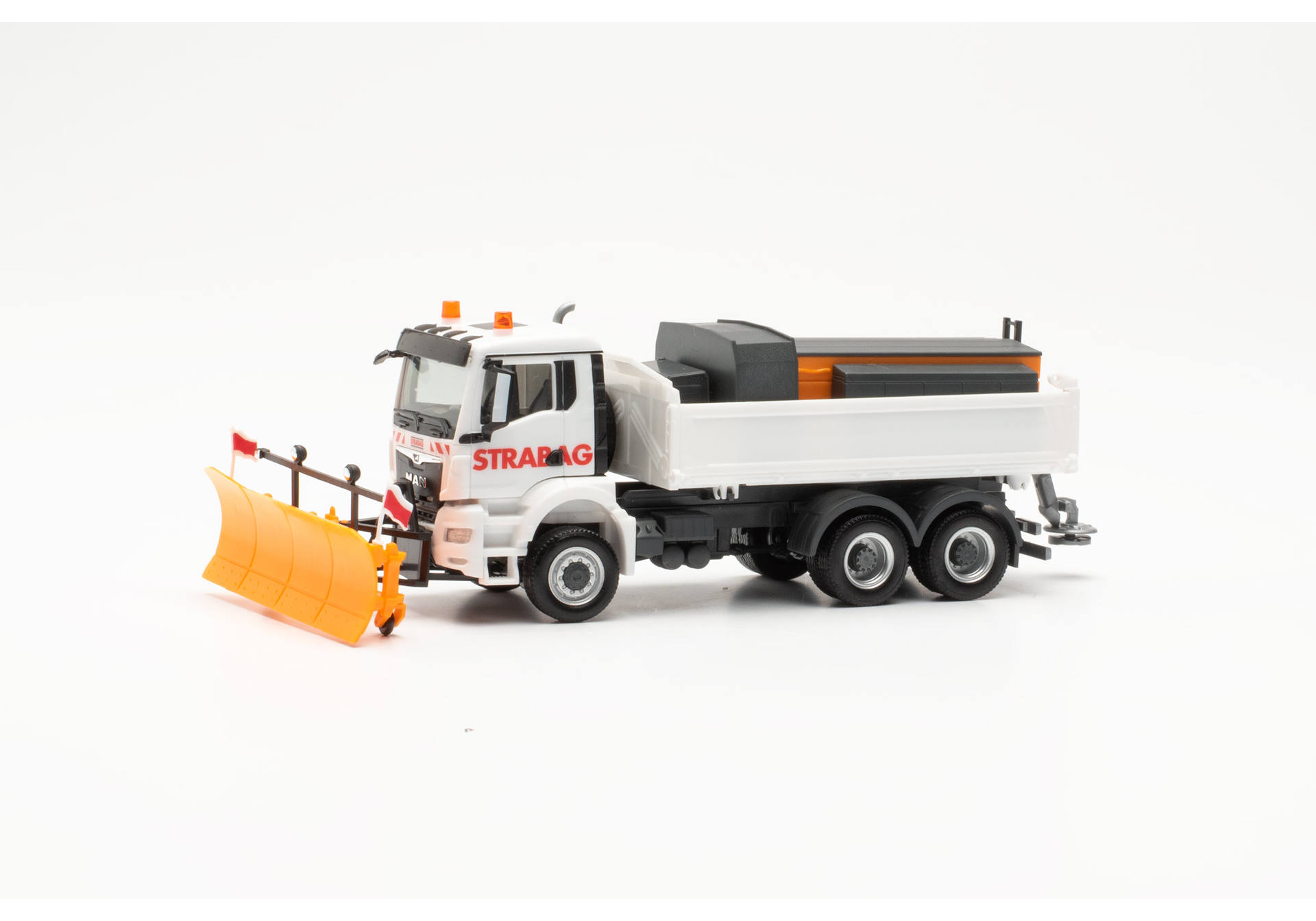 MAN TGS NN dump truck "STRABAG/winter road maintanance"