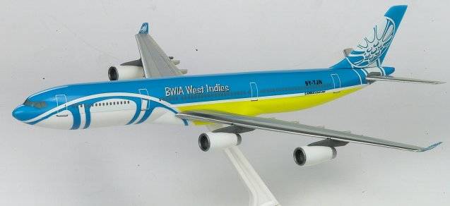 BWIA Airbus A340-300. This item comes / came in Wooster branded packaging.