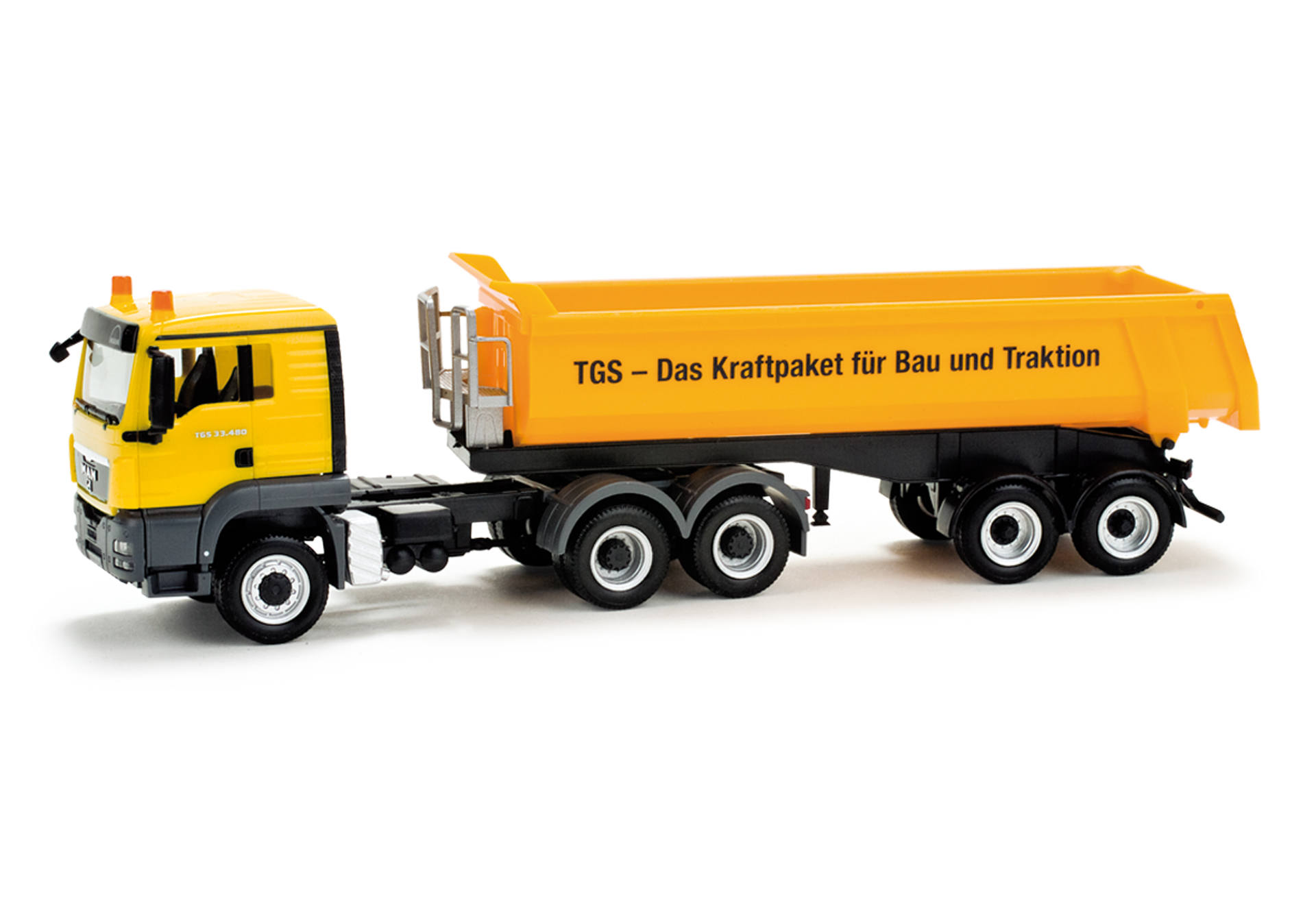MAN TGS L dump semitrailer "MAN"