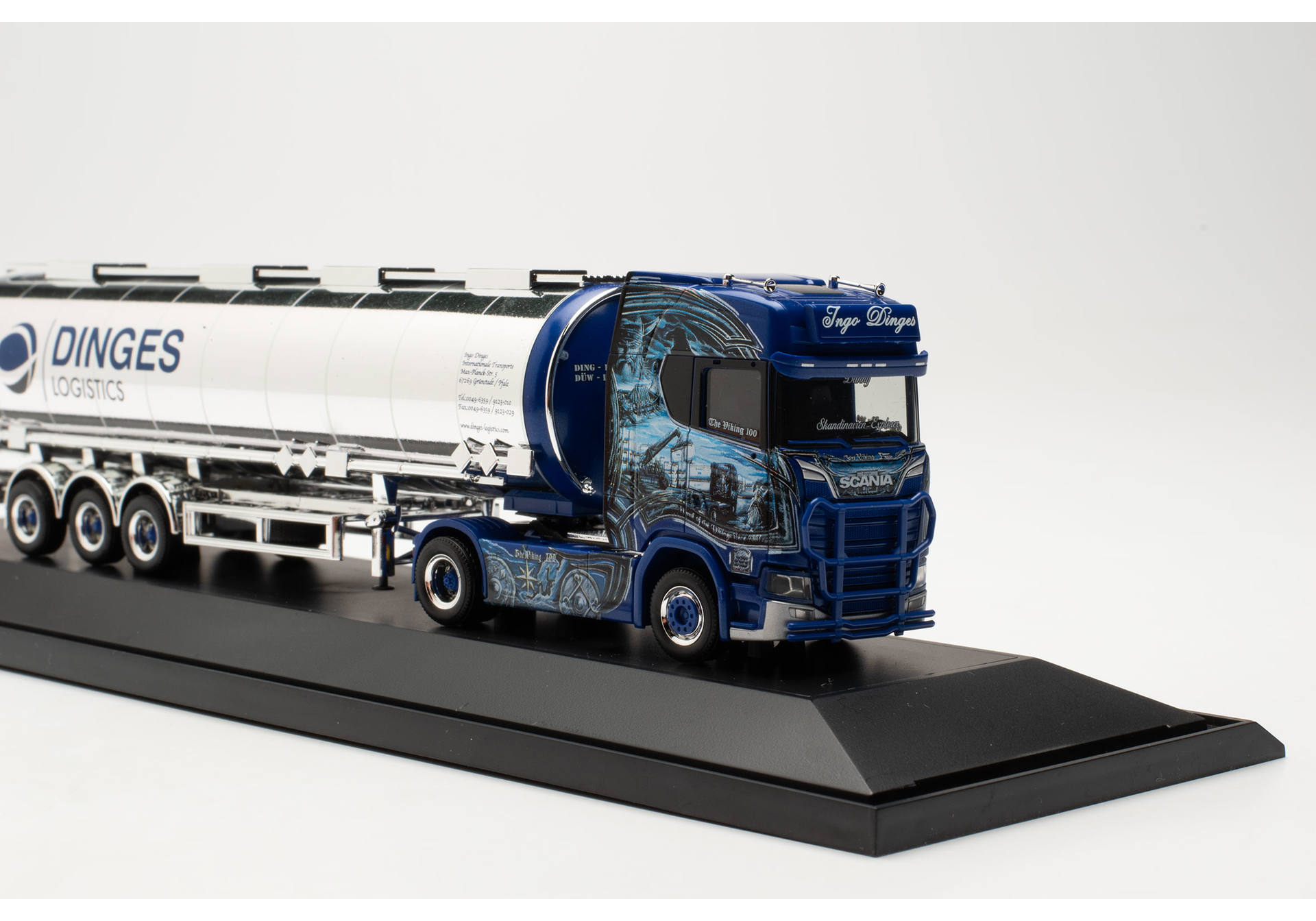 Scania CS 20 HD Jumbotank-Sattelzug "Ingo Dinges" (Rheinland-Pfalz/Grünstadt)