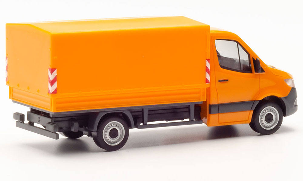 Mercedes-Benz Sprinter Pick-up /canvas communal orange