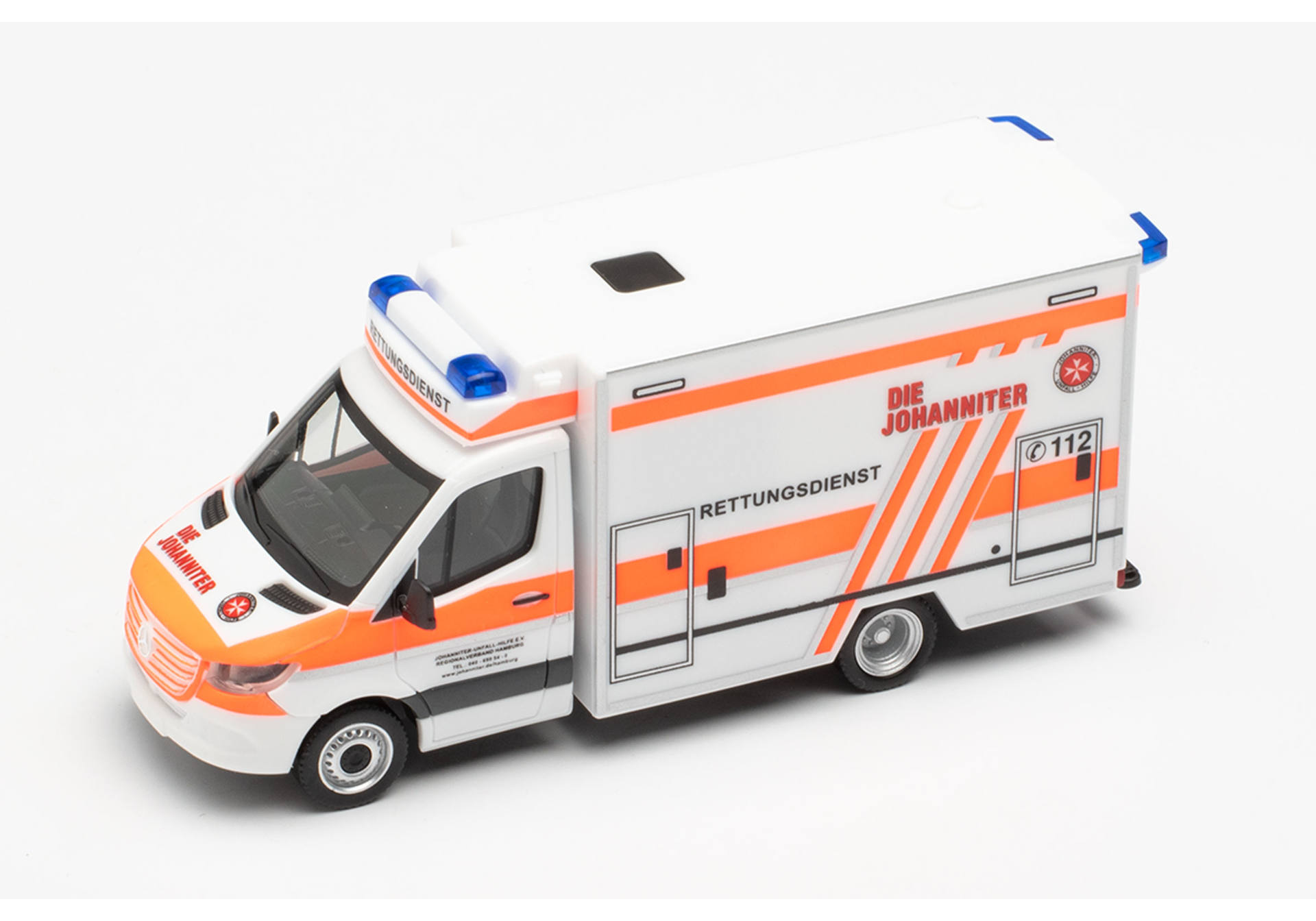 Mercedes-Benz Sprinter `18 Fahrtec ambulance "Johanniter Hamburg"