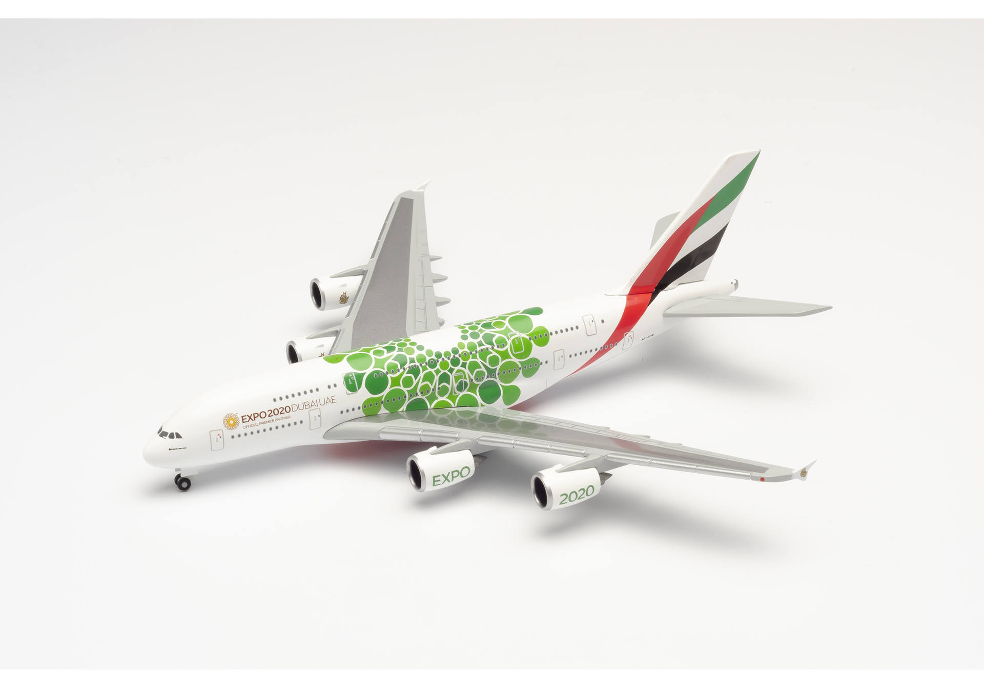 Emirates Airbus A380 Expo 2020 Dubai, "Sustainability" livery