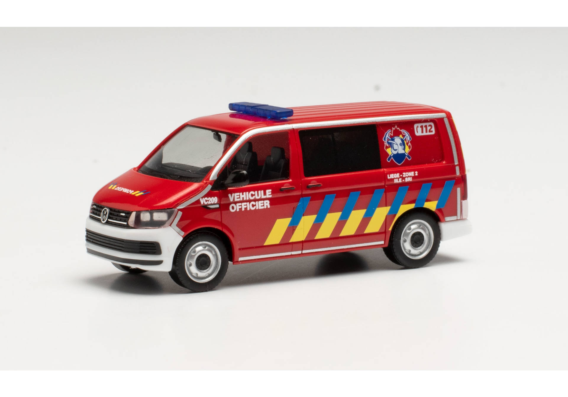 VW T6 Halbbus „Feuerwehr Lüttich“