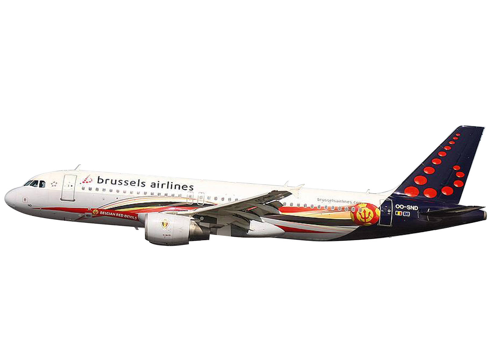 Brussels Airlines Aibrus A320 "Red Devils"