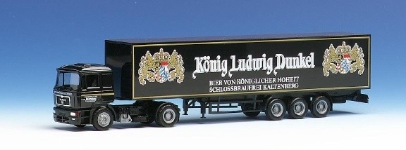 Man F2000 2A chassis black long -distance traffic