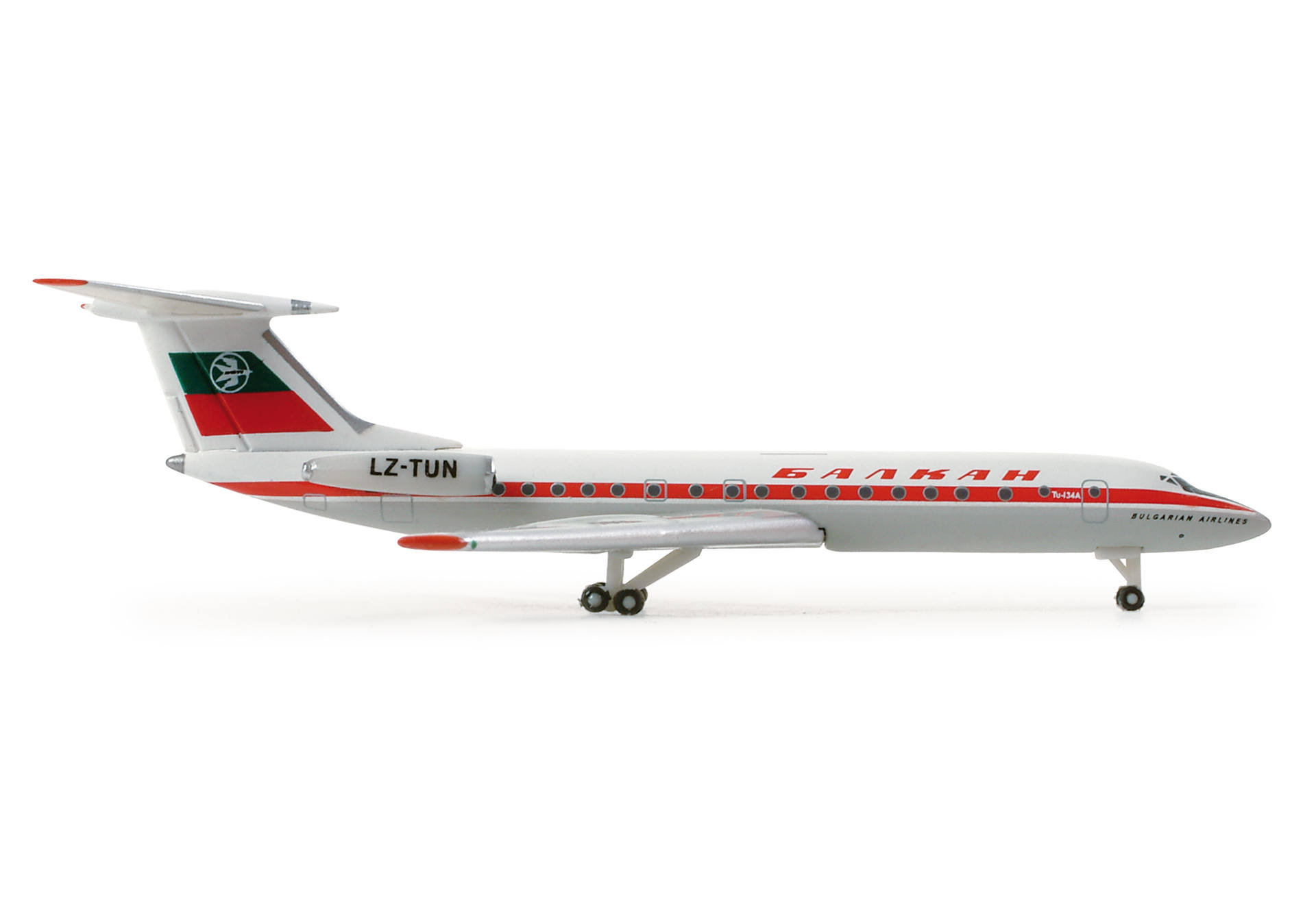 Balkan Bulgarian Airlines Tupolev TU-134A