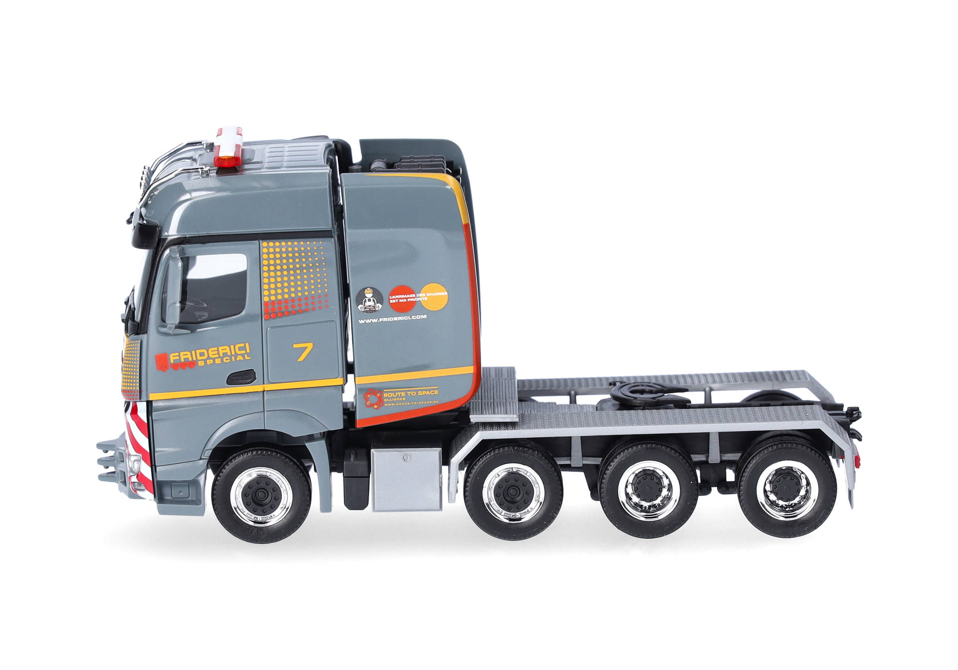 Mercedes-Benz Arocs Bigspace heavy-duty rigid tractor 4axles "Friderici"