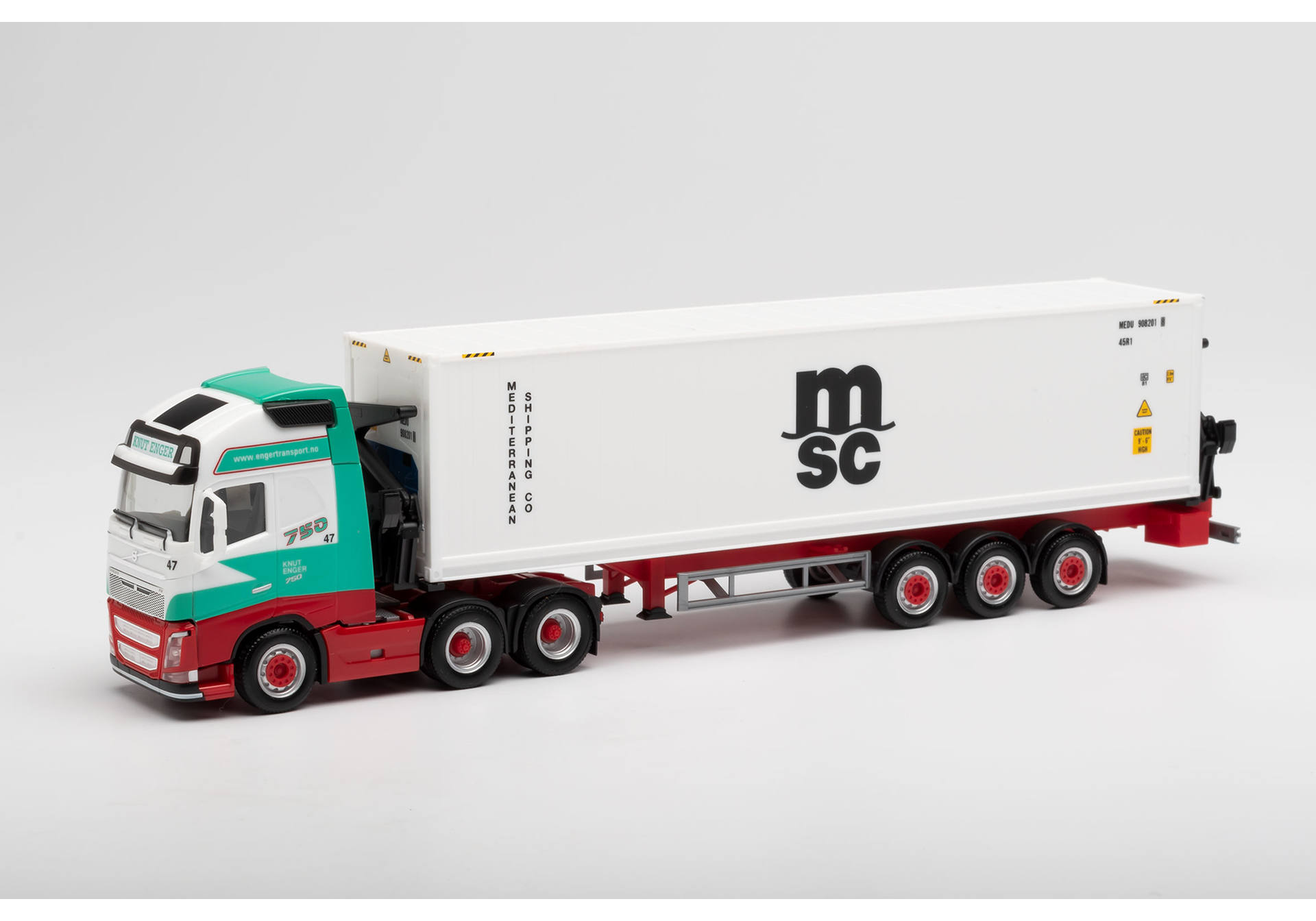 Volvo FH Gl. XL Hammar Container-Seitenlader „Enger Transport“
