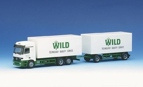 Mercedes-Benz Actros l case trailer train 3A/2A