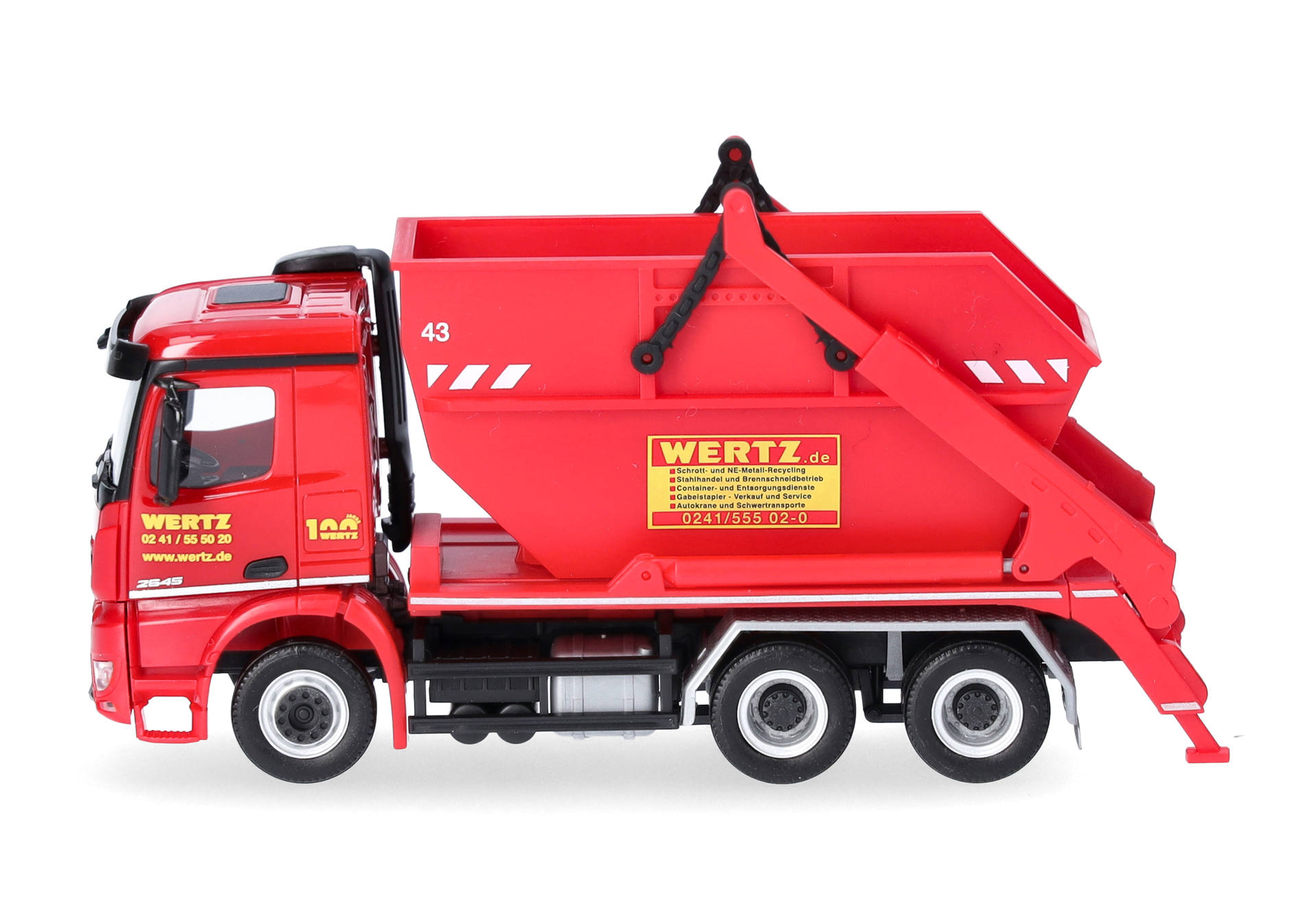 Mercedes-Benz Arocs M Absetzkipper AK16 "Wertz" (Nordrhein-Westfalen/Aachen)
