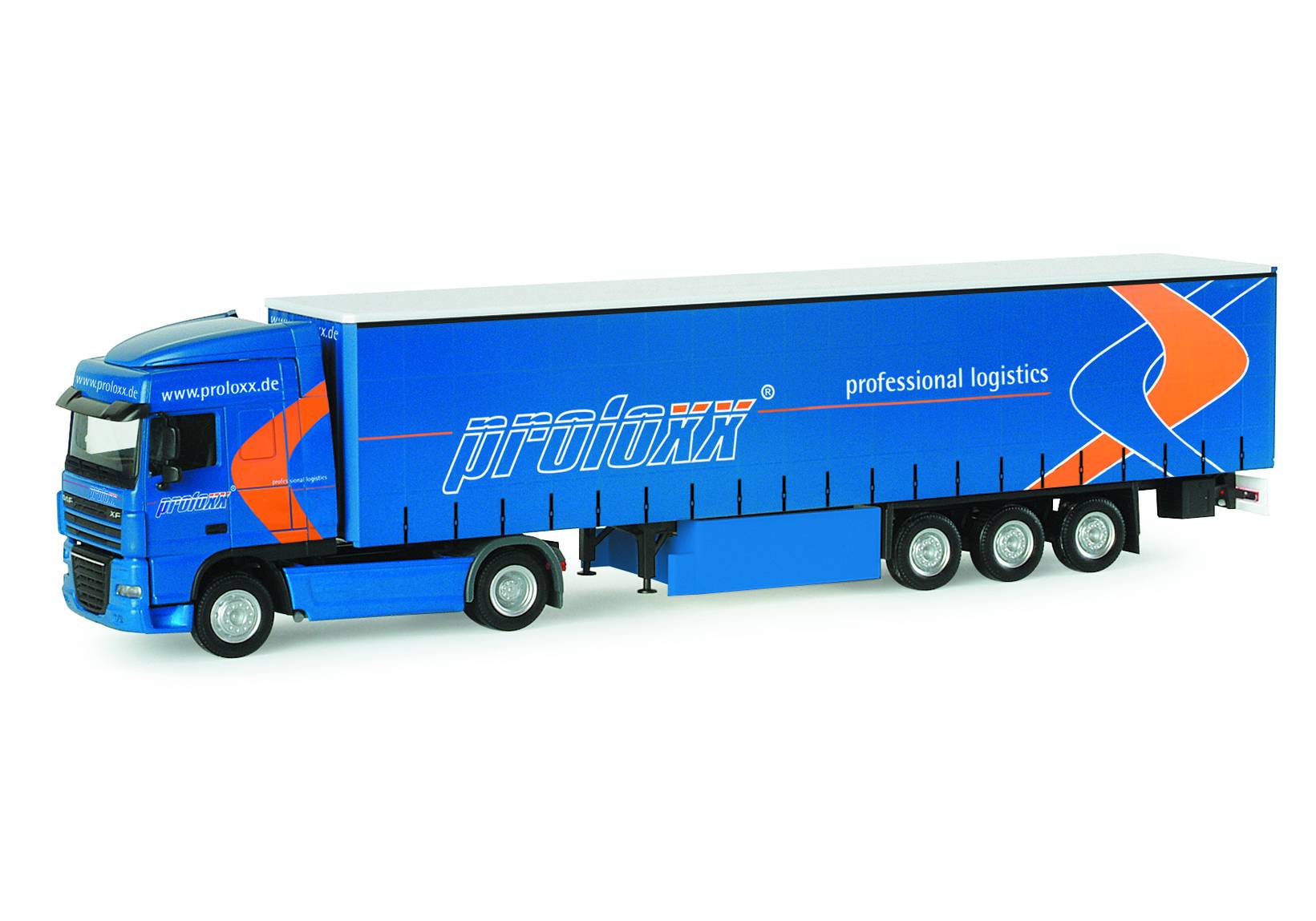 DAF XF105 SC Gardinenplanen-Sattelzug "Proloxx"