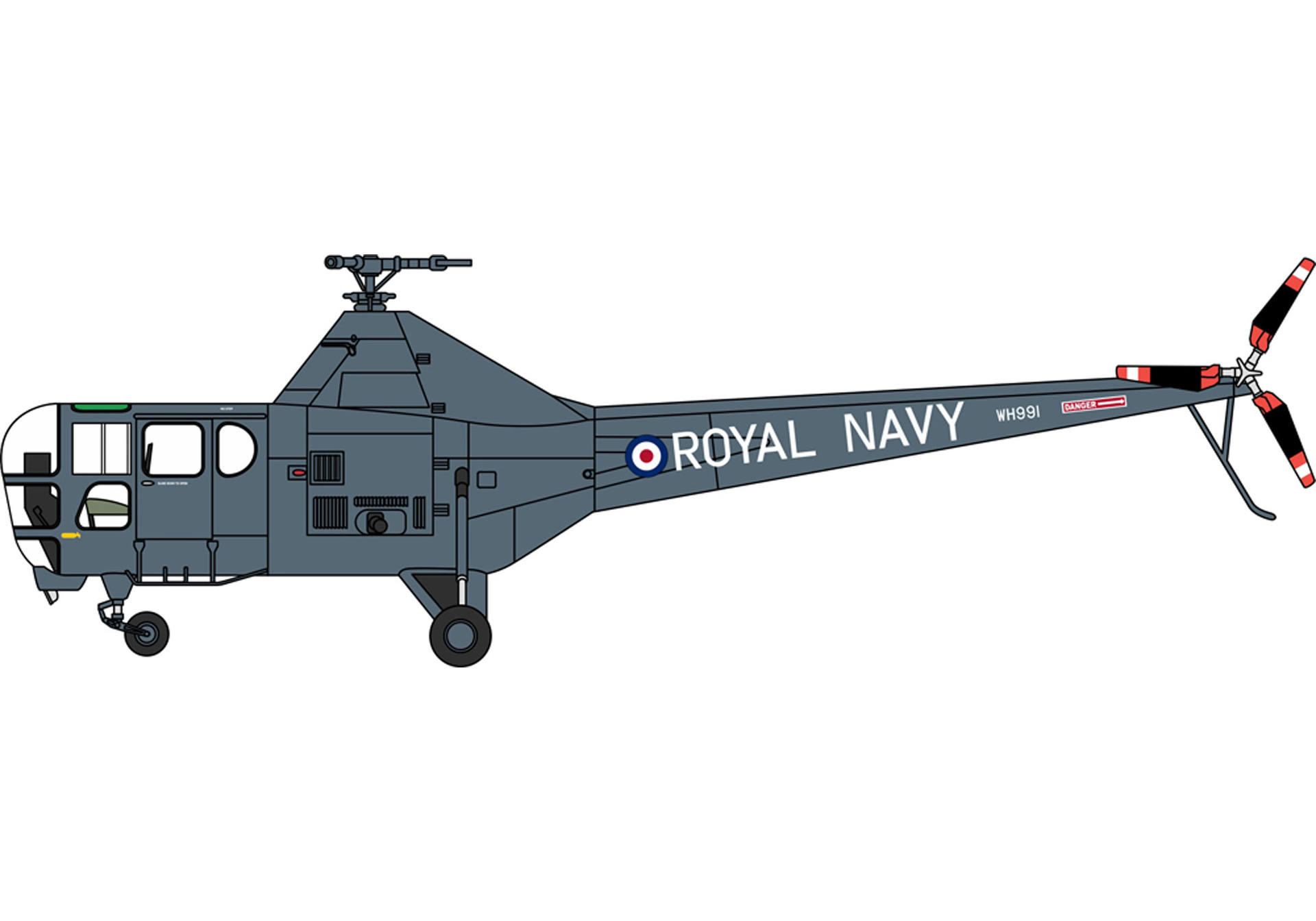 Westland Dragonfly - Royal Navy, WH991, York- shire Air Museum