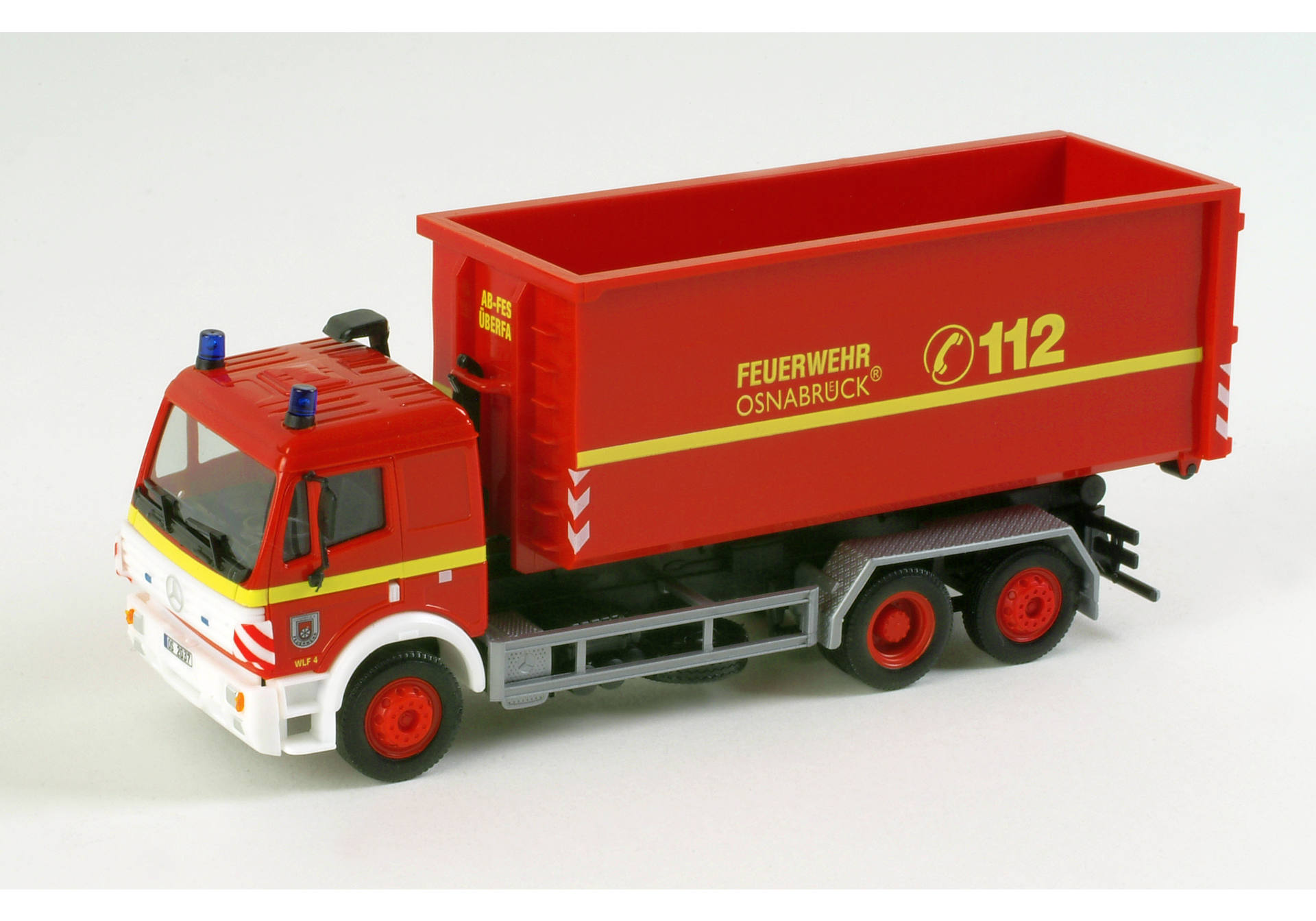 Mercedes-Benz SK´94 roll-off multibucket truck "Osnabrueck fire department"