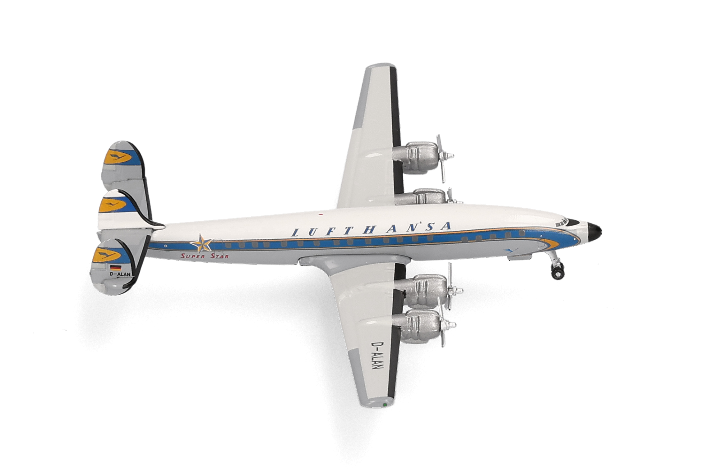 flugzeug, Modellflugzeug, Doppelmotor, Propeller, Lufthansa