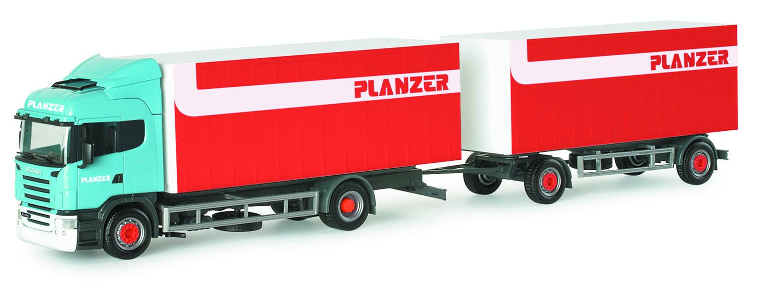 Scania R Highline curtain tarp trailer "Plazer"