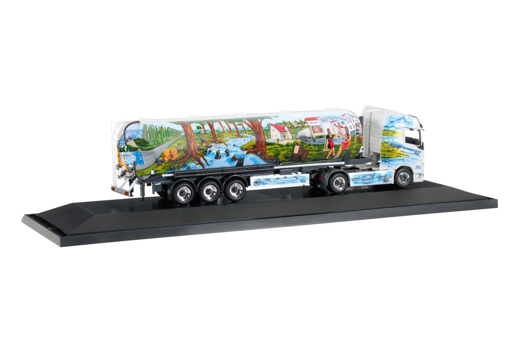 Volvo FH Gl. silo semitrailer "ASM Transporte", PC