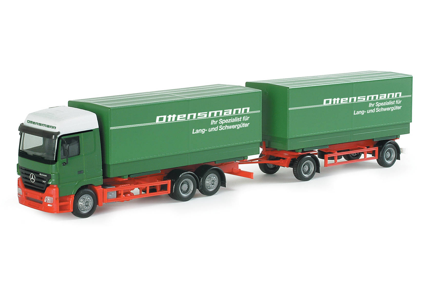 Mercedes-Benz Actros LH Wechselpritschen-Hängerzug "Ottensmann"