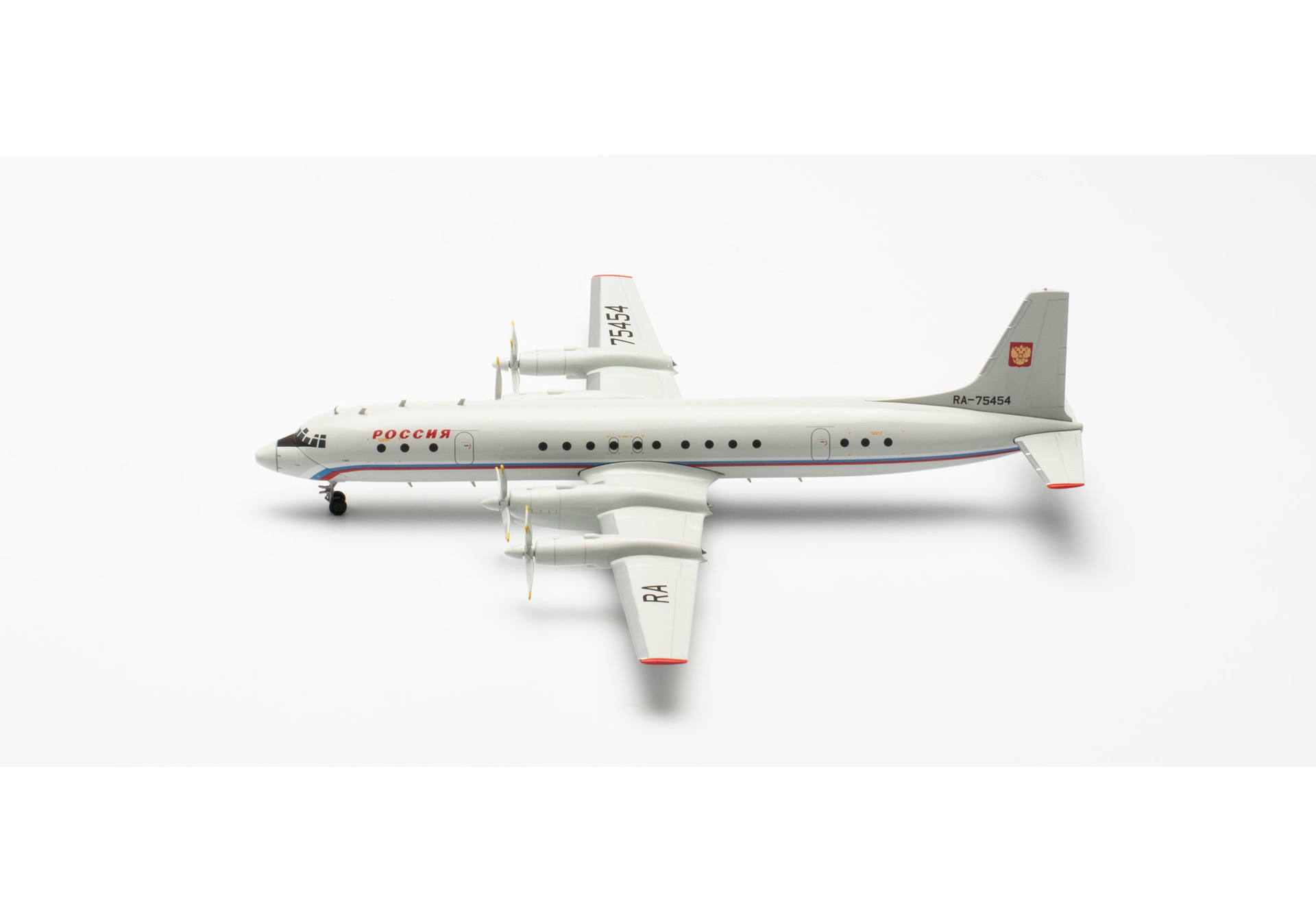 Rossiya Russian State Transport Company Ilyushin IL-18 – RA-75454