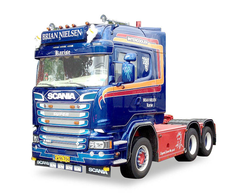 Scania R HL 6x4 rigid tractor "Brian Nielsen"