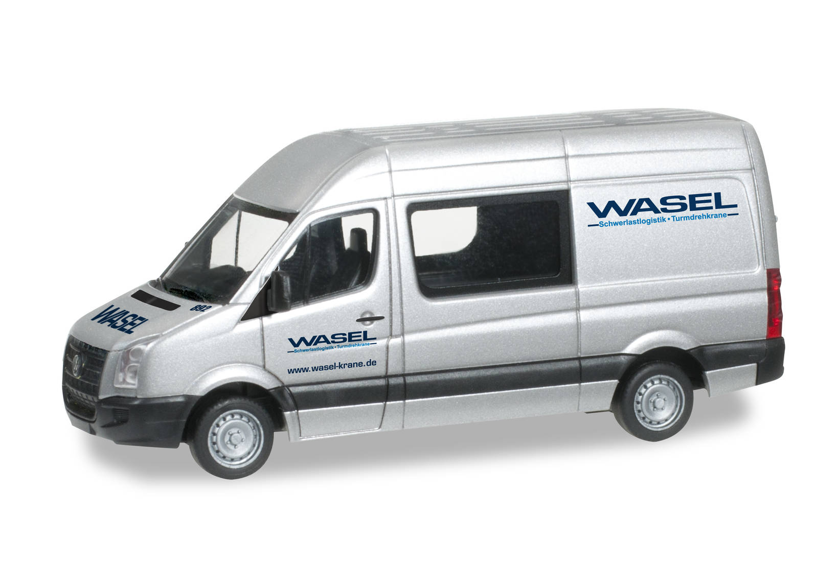 VW Crafter semi-bus with high roof„Wasel Krane“