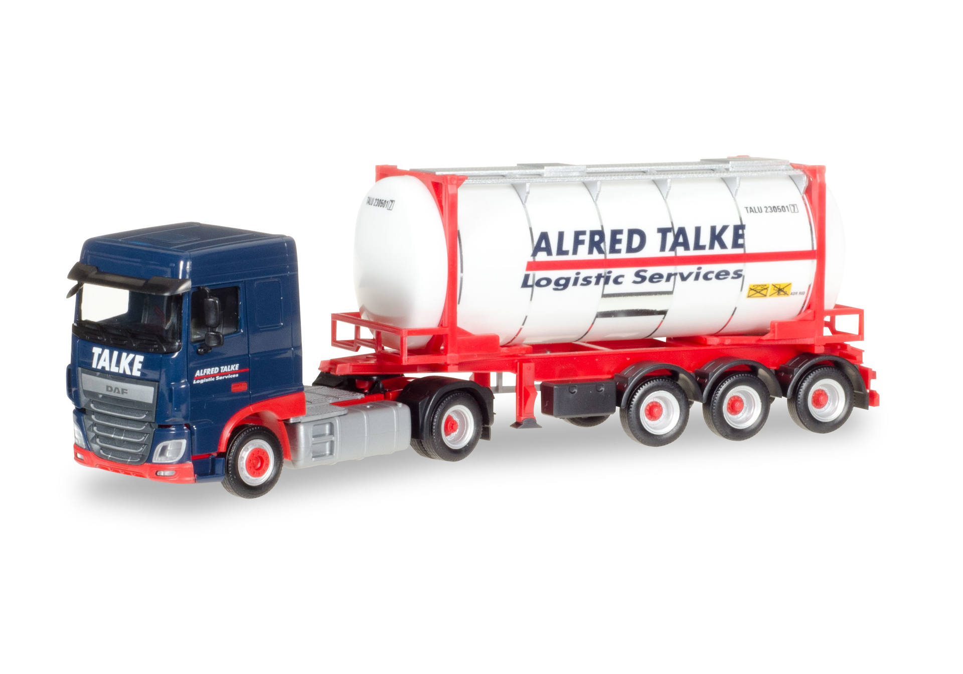 DAF XF SC swap container semitrailer "Talke"