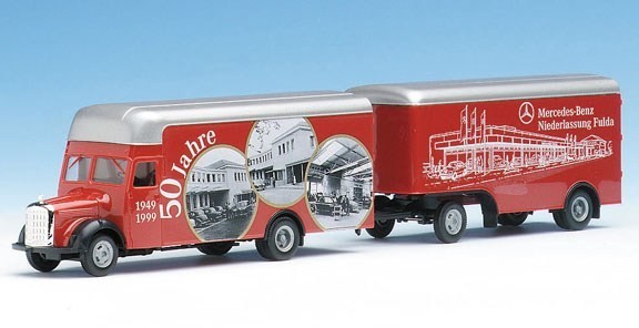 Mercedes-Benz L 311 case trailer train 2A/2A