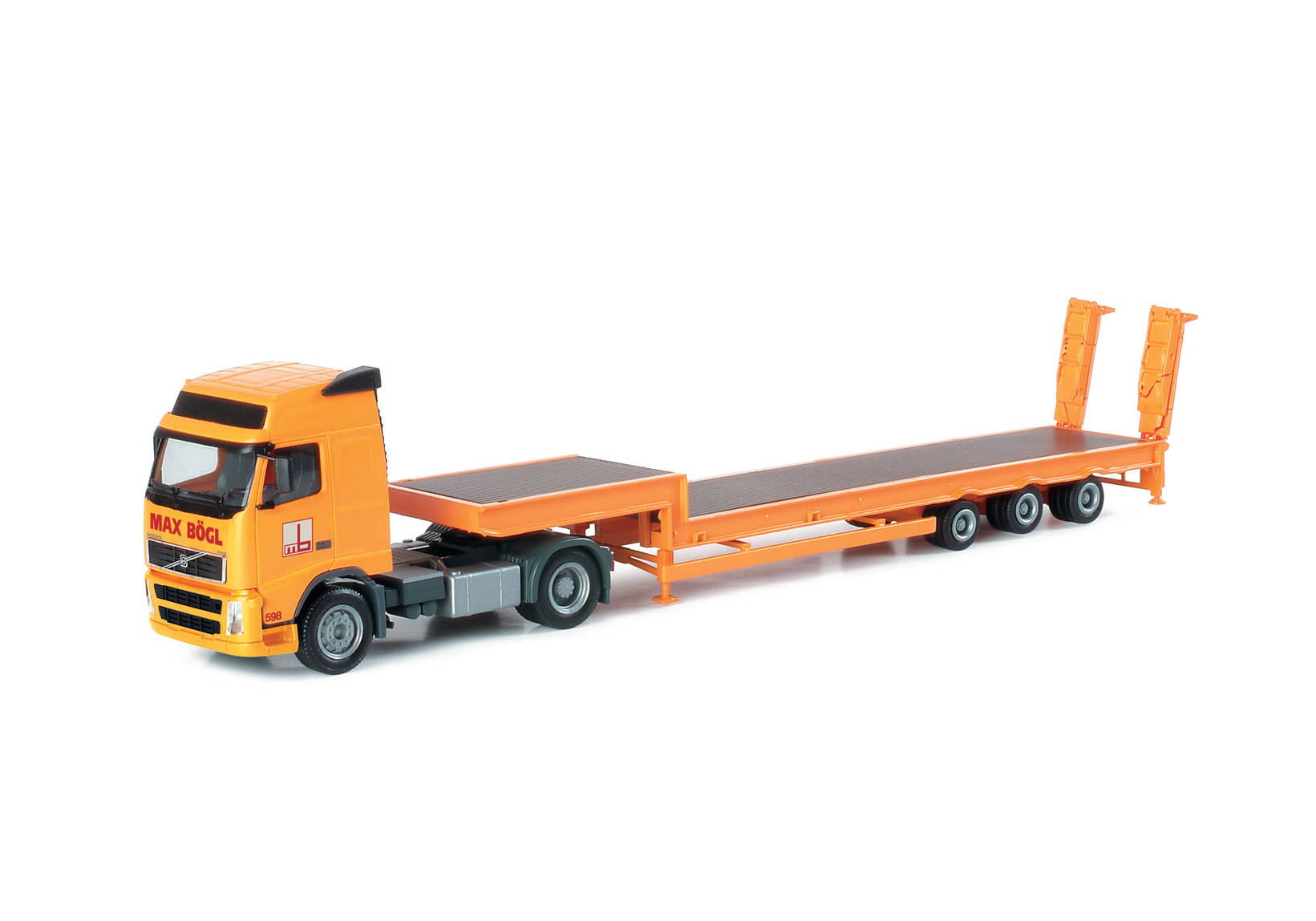 Volvo FH GL Tieflade-Sattelzug "Max Bögl"