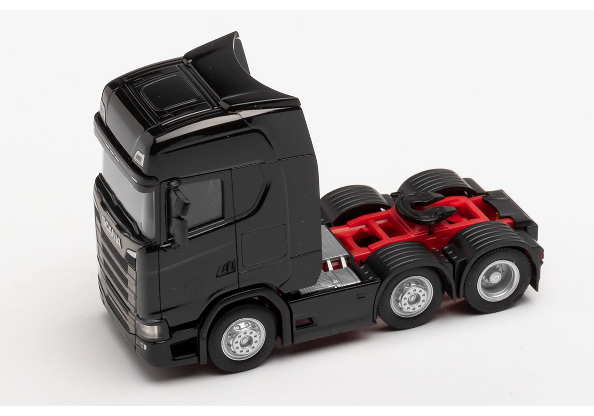Scania CS HD 6x2 Zugmaschine, schwarz