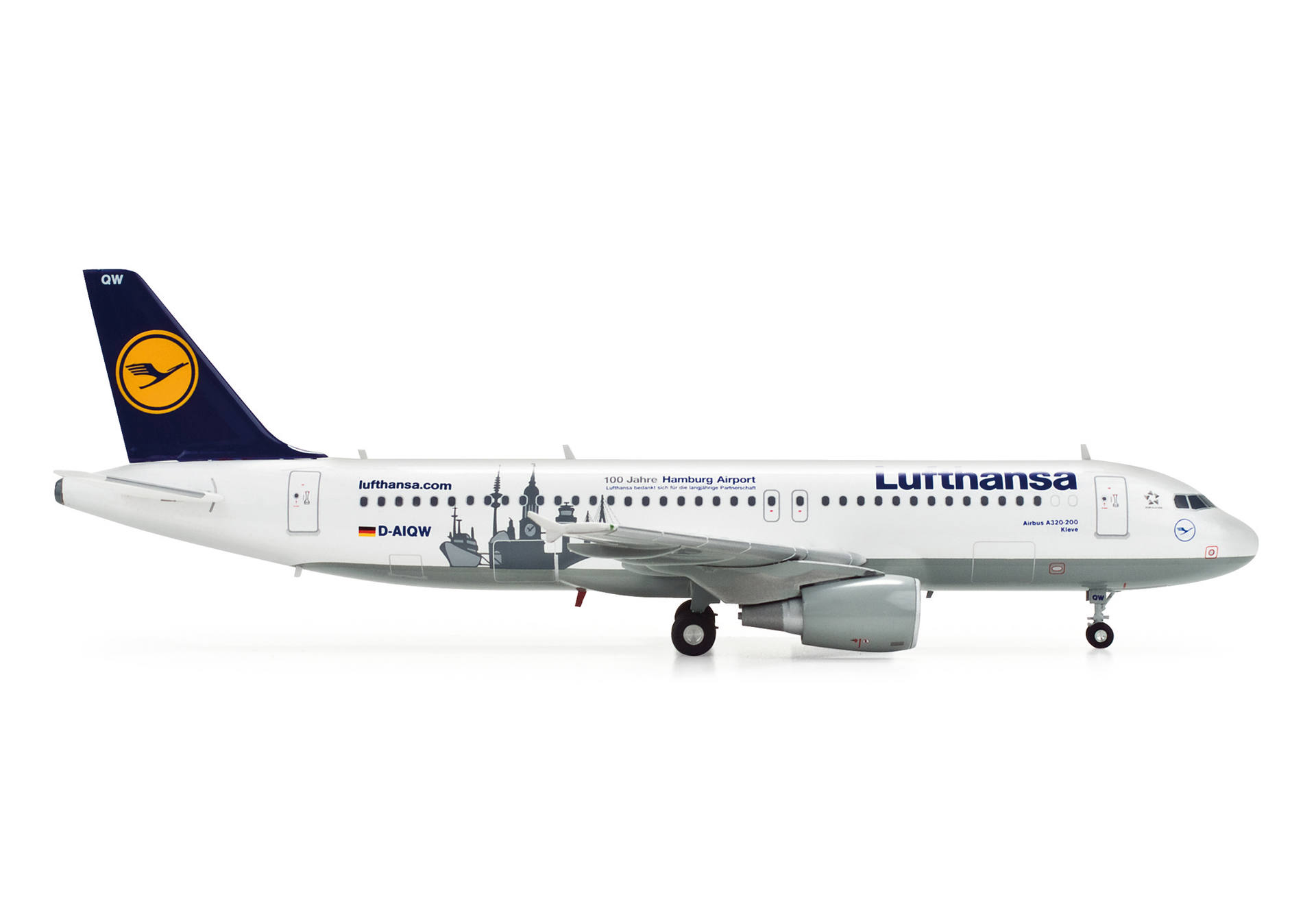 Lufthansa Airbus A320 "100 Jahre Hamburg Airport"