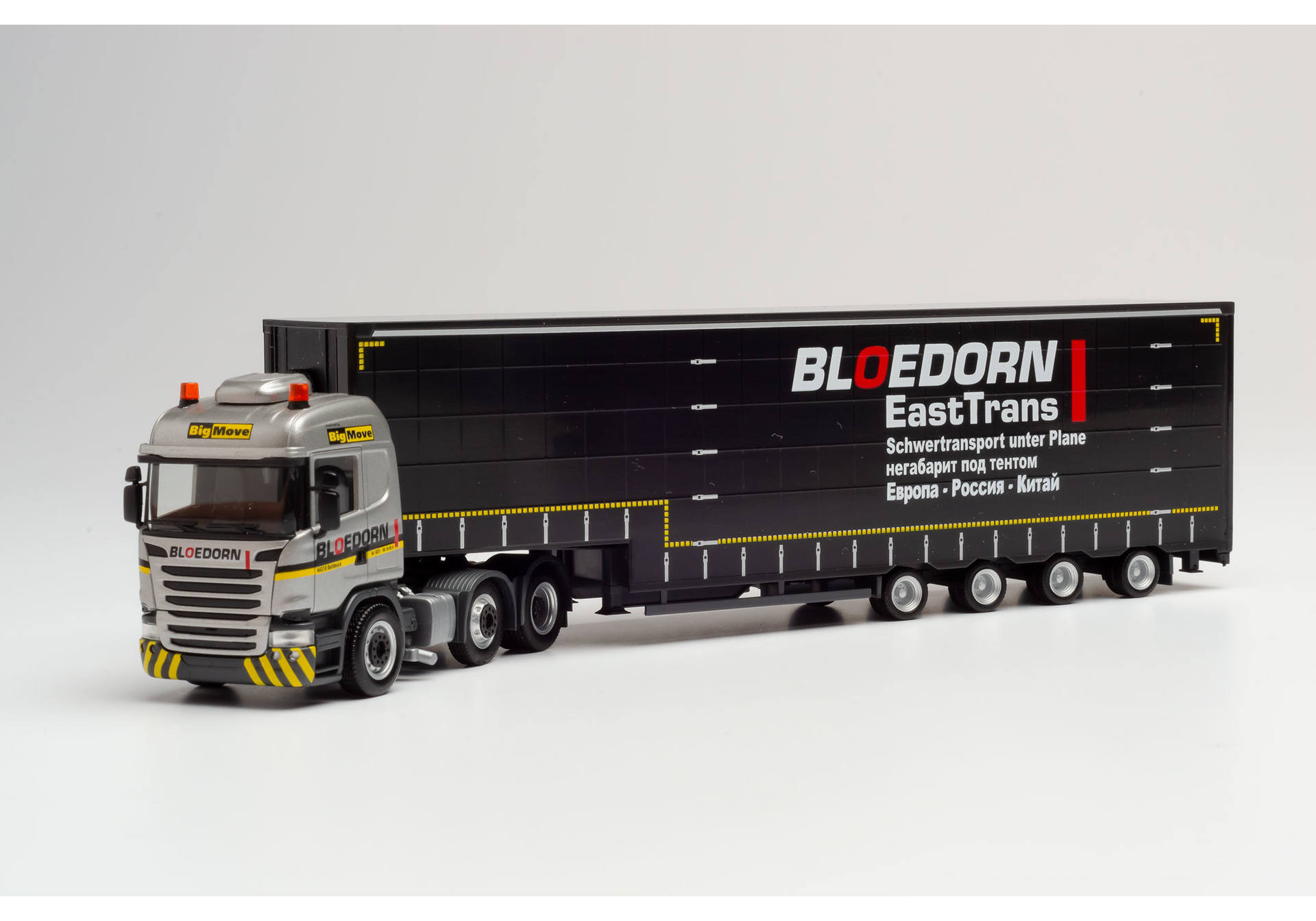 Scania R ‘13 HL 6×2 Volumen-Sattelzug "Bloedorn"