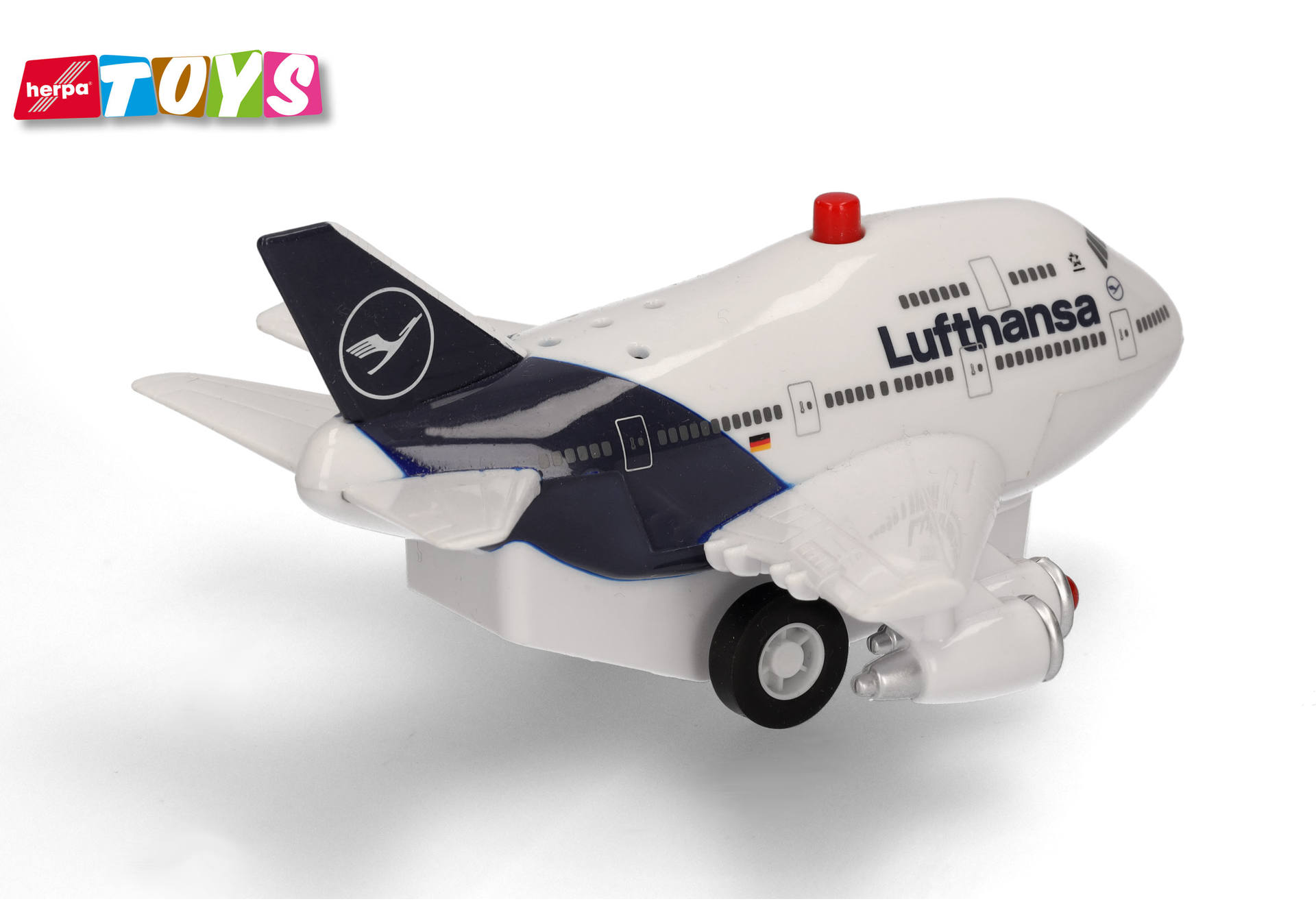 Herpa Toys: Lufthansa Pullback Aviation Toy