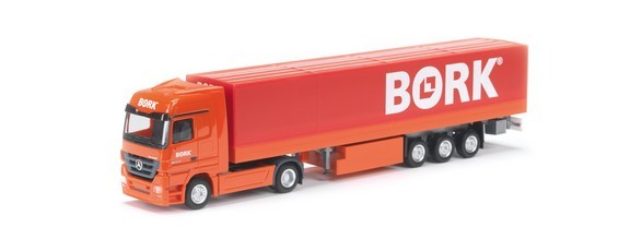 Mercedes-Benz Actros LH '08 platform/plane saddle train