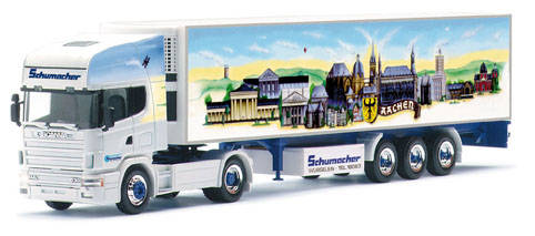 Scania 144 TL Euro coolener saddle train 2A/3A