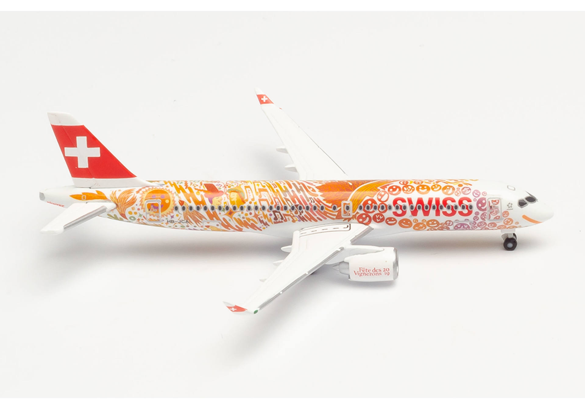 Swiss International Air Lines A220-300 "Fête des Vignerons"