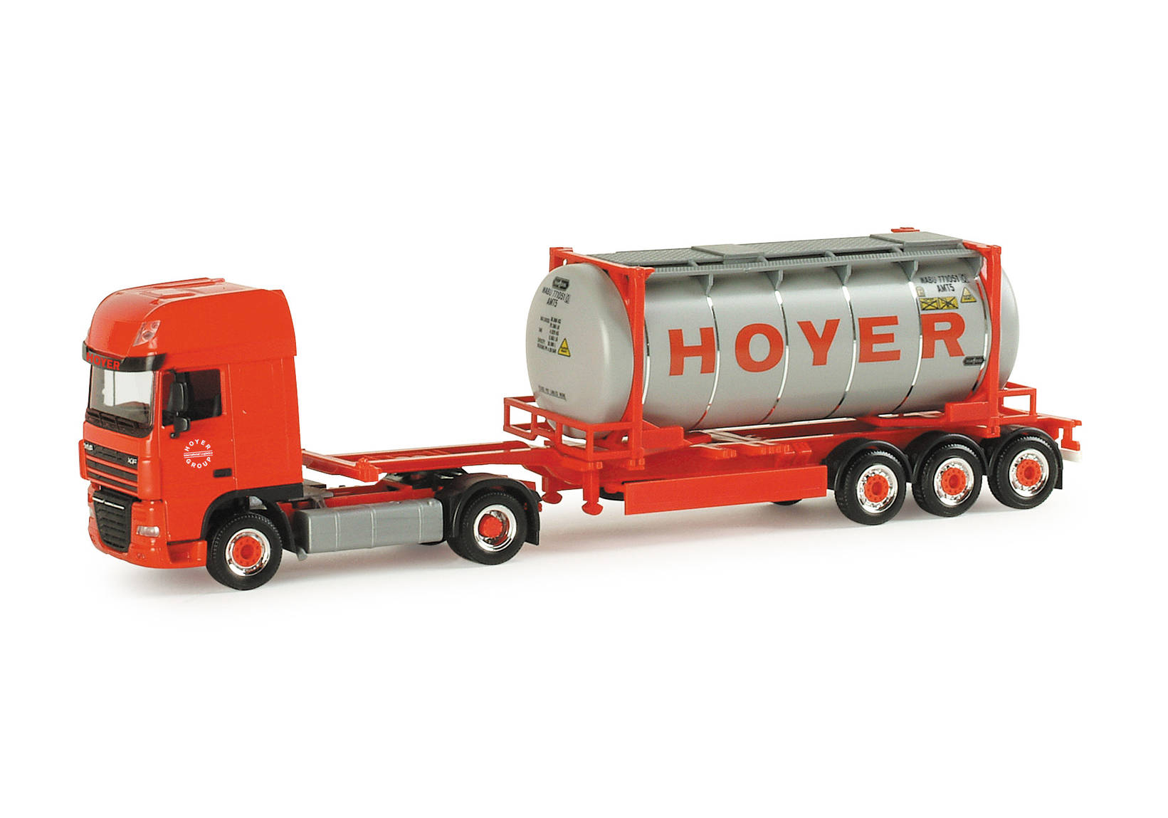 DAF XF 105 SSC Tankcontainer-Sattelzug "Hoyer"