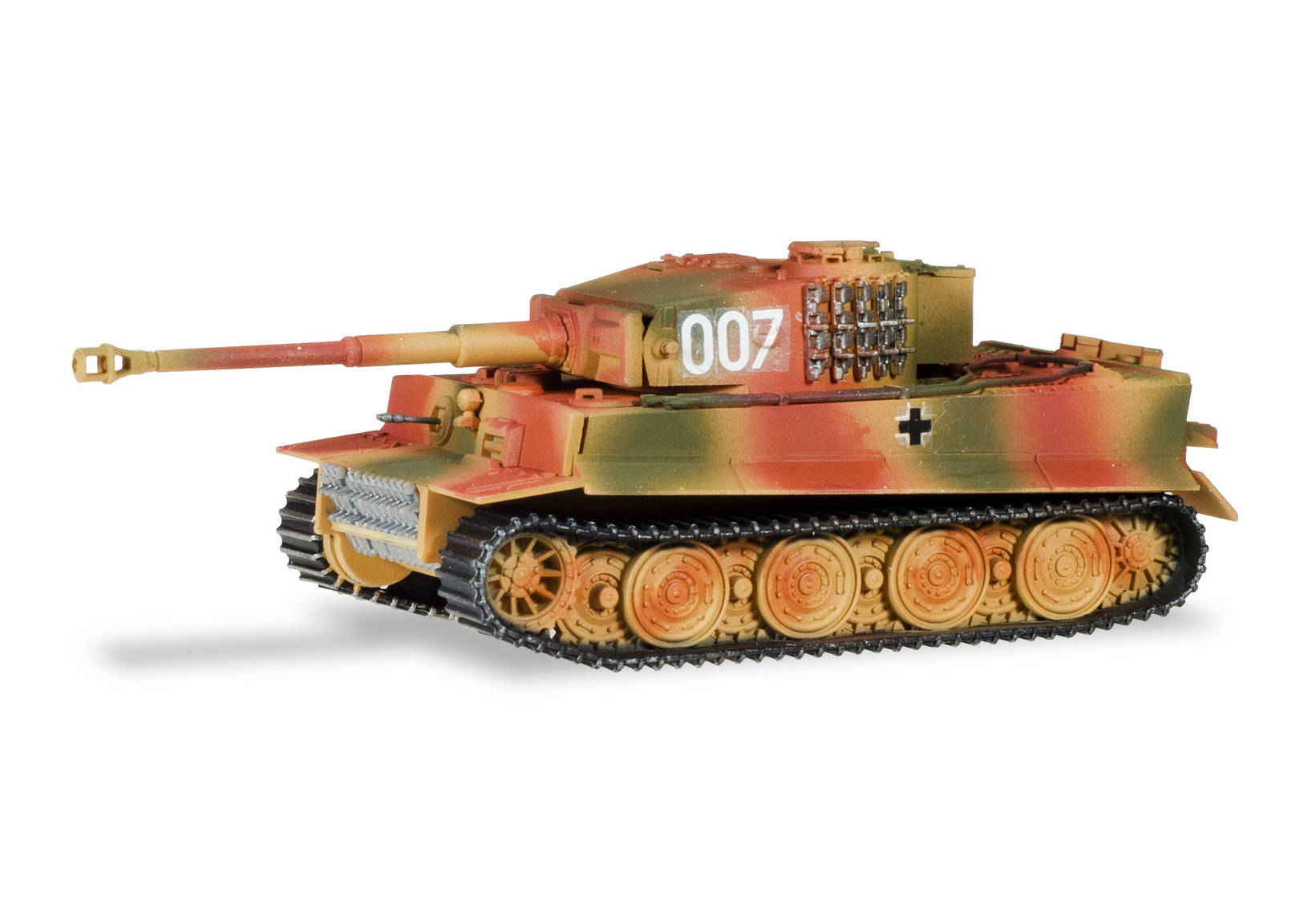 Battle tank Tiger, last version, tankbattalion 101 Normandy, June 1944