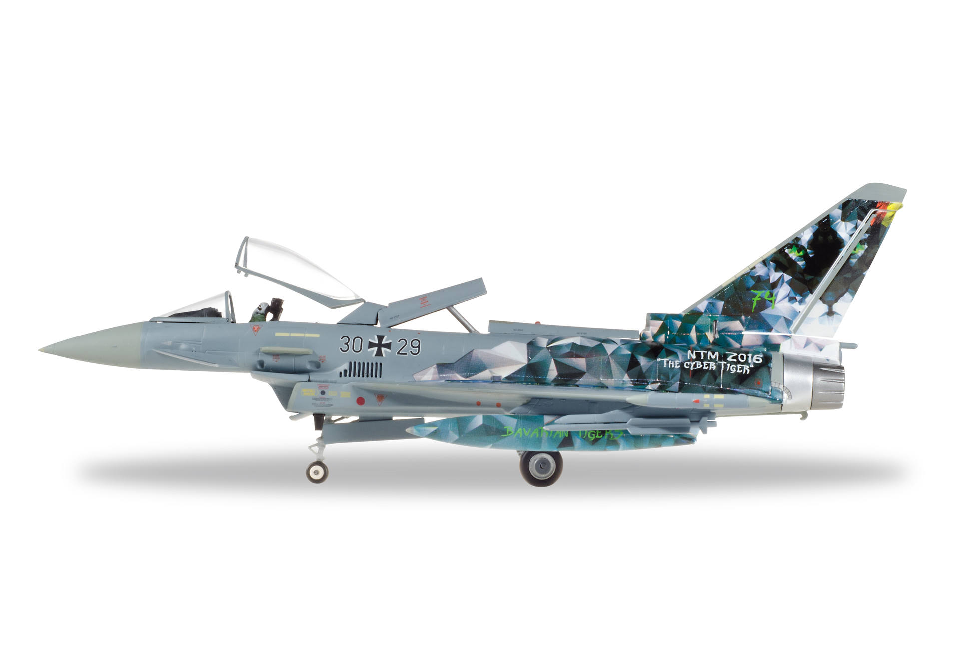 Luftwaffe Eurofighter Typhoon - TaktLWG 74 "Cyber Tiger"