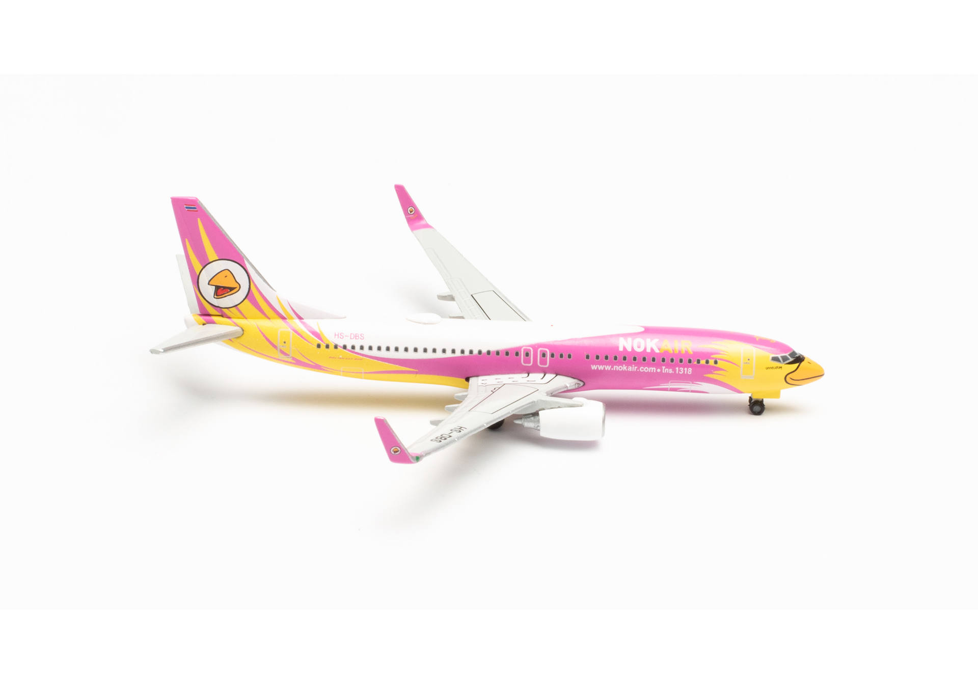 Nok Air Boeing 737-800 – HS-DBS “Nok Tongchomphoo”