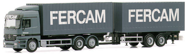 Mercedes-Benz Actros L Cargoboxen tand hub 3a/2a