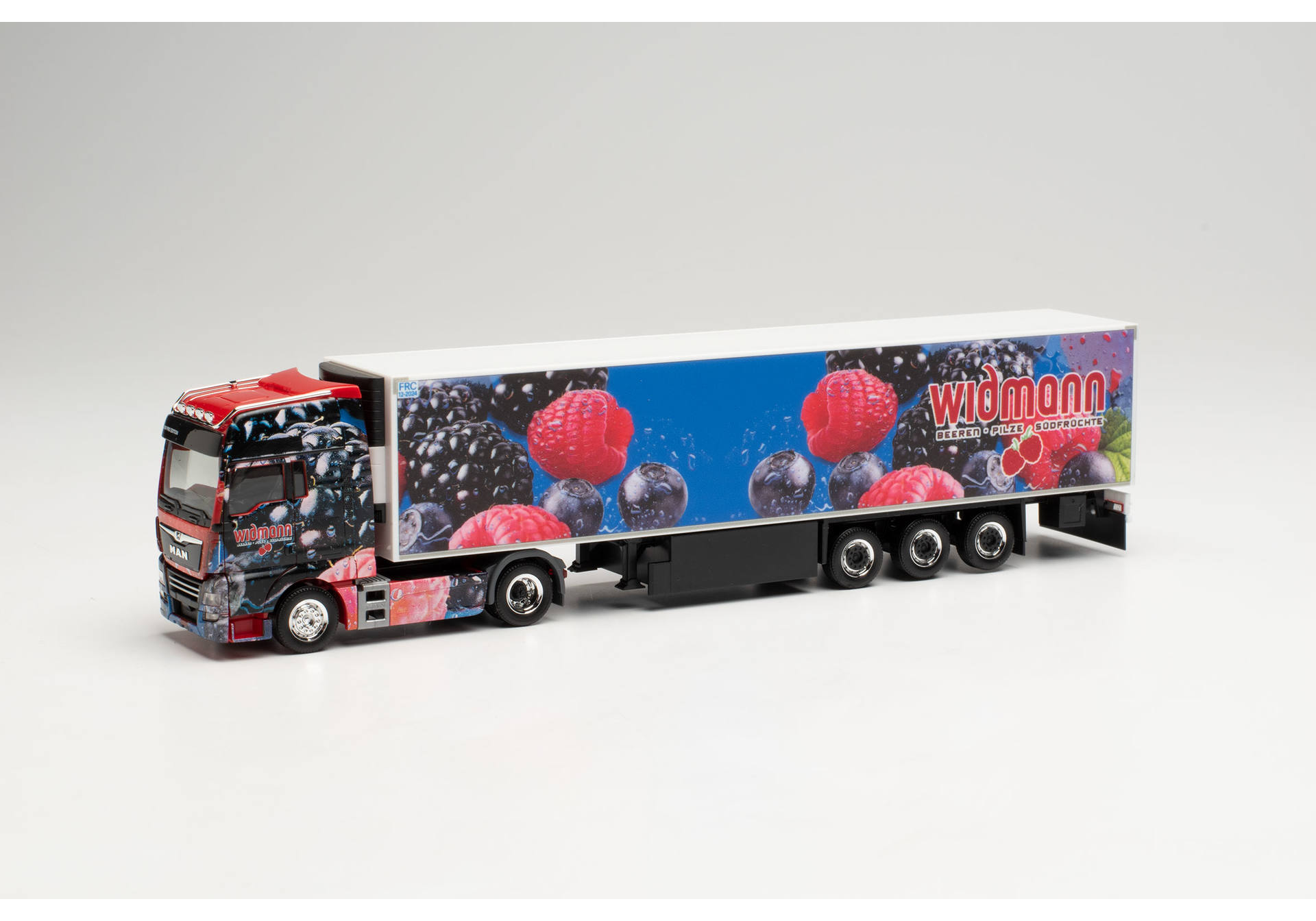 MAN TGX XXL Euro 6c Kühlkoffer-Sattelzug „Früchte Widmann“