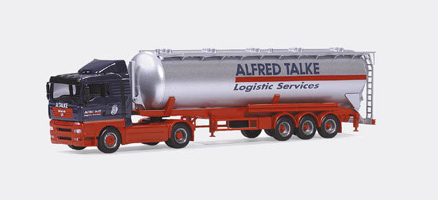 MAN TGA XL bulk semitrailer 60m³ "Talke"