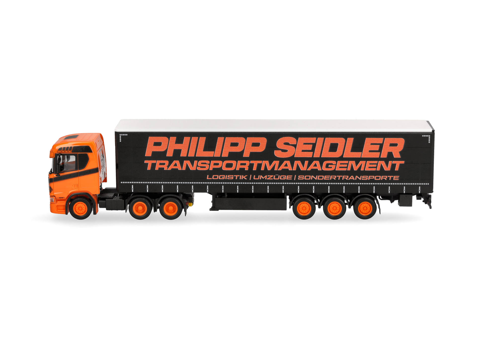 Scania CR 20 ND Gardinenplanen-Sattelzug "Philipp Seidler"