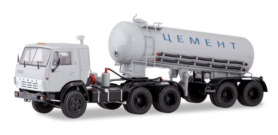 SSM: KAMAZ-54112 cement semi-trailer TC-11