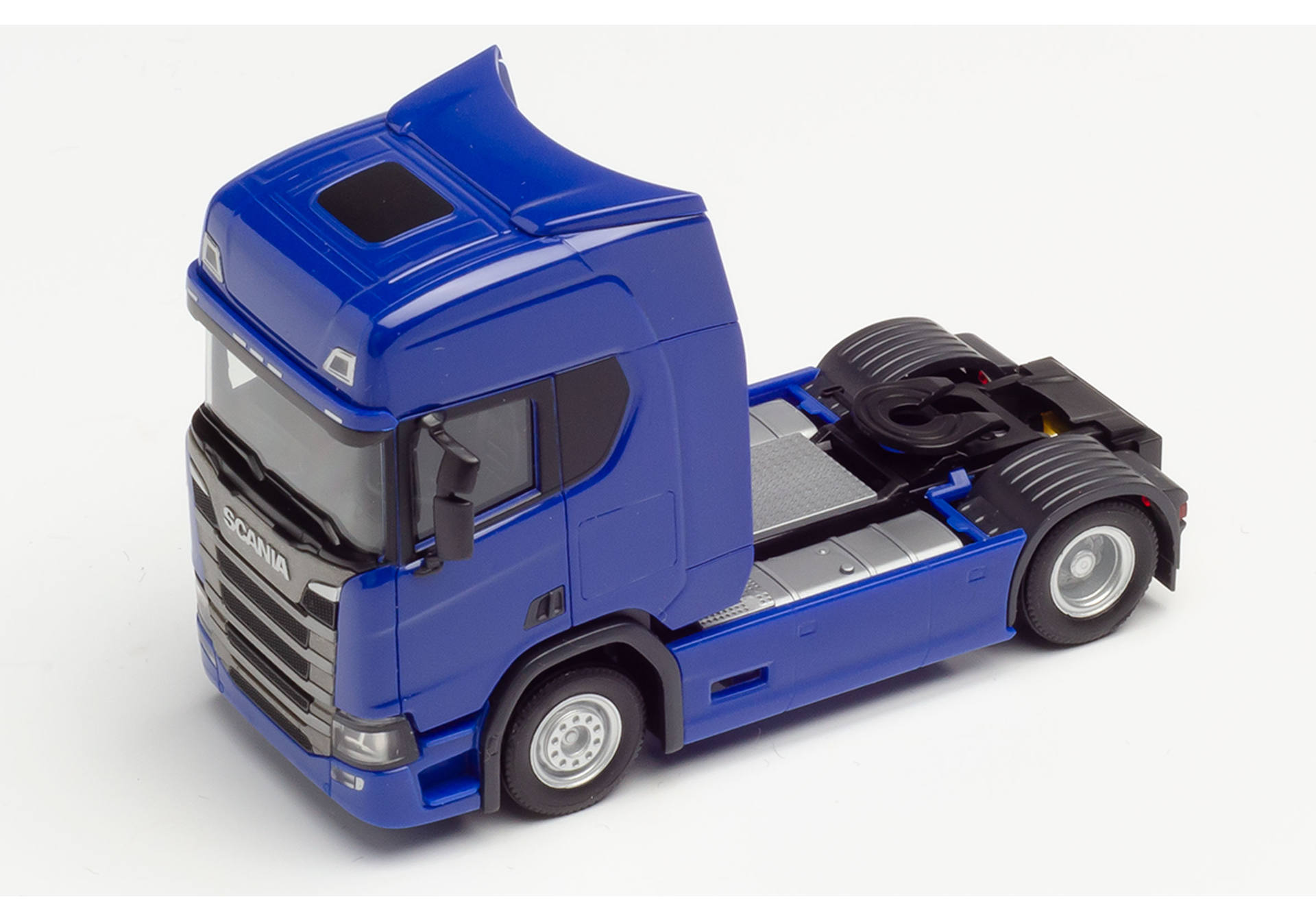 Scania CR 20 HD Zugmaschine, ultramarinblau