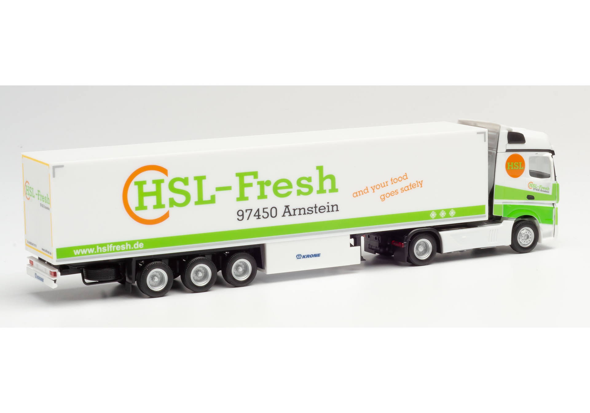 Mercedes-Benz Actros Bigspace Kühlkoffer-Sattelzug "HSL Fresh"