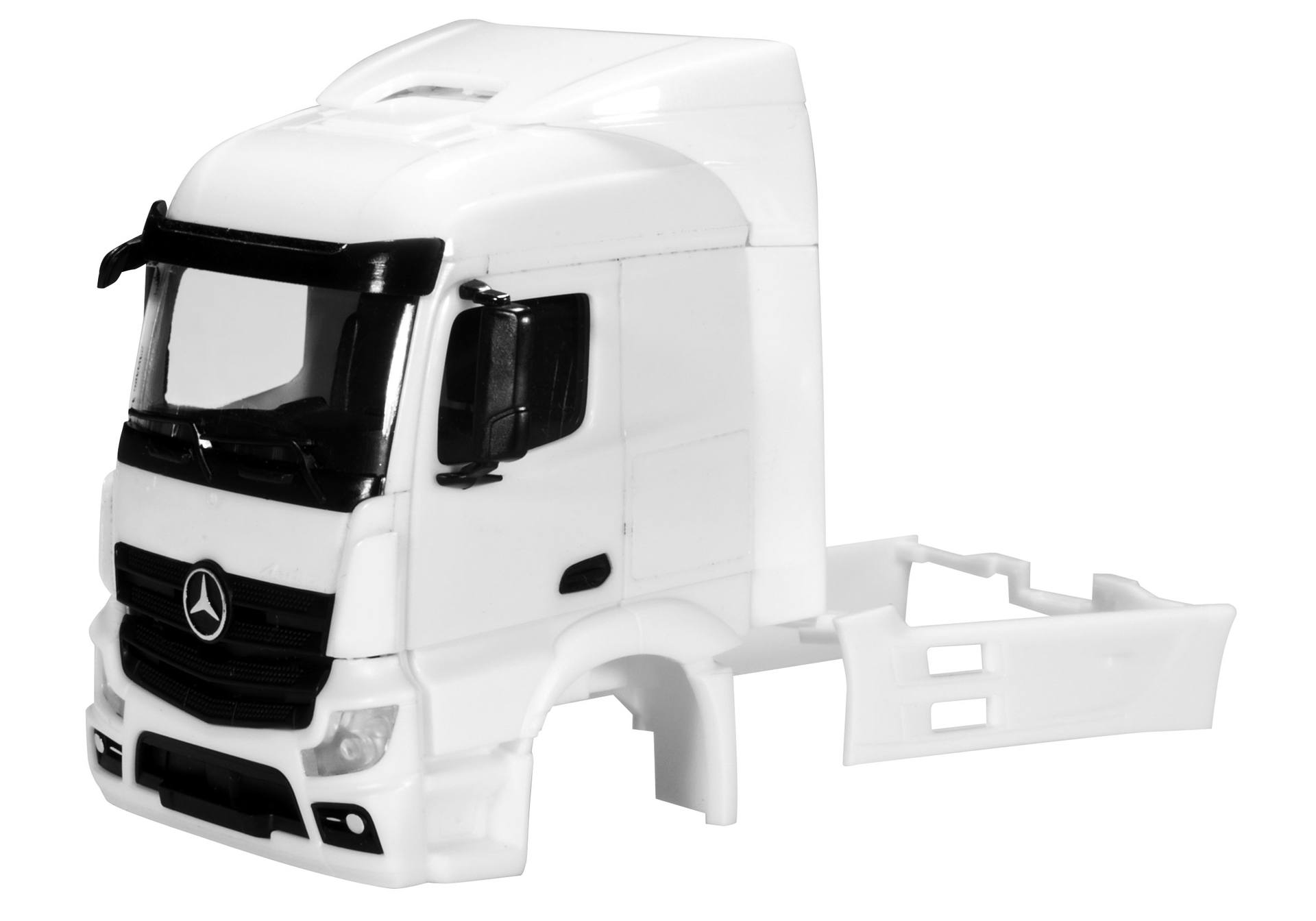 Mercedes-Benz Actros Streamspace 2.3 driver's cabin with side skirting (incl. rear-view mirror) grill comes separatelyContent: 2 pcs.