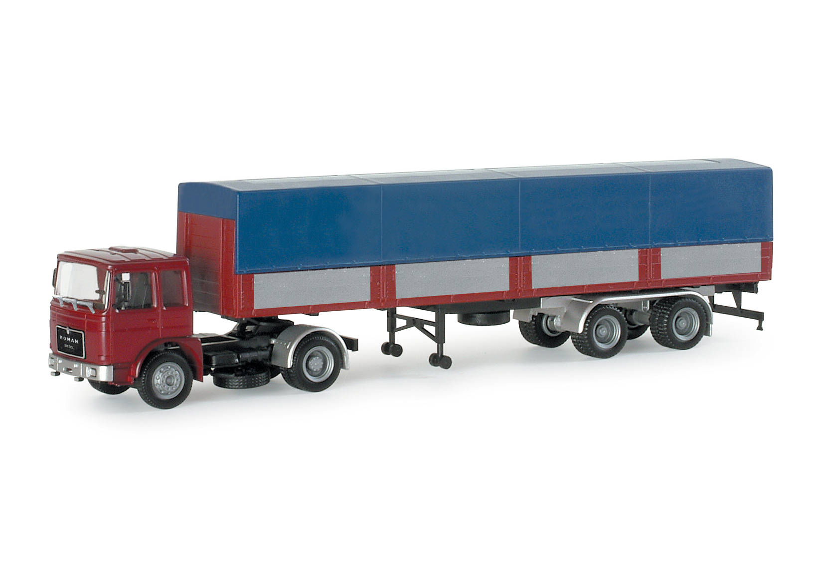 Roman Diesel Planen-Sattelzug