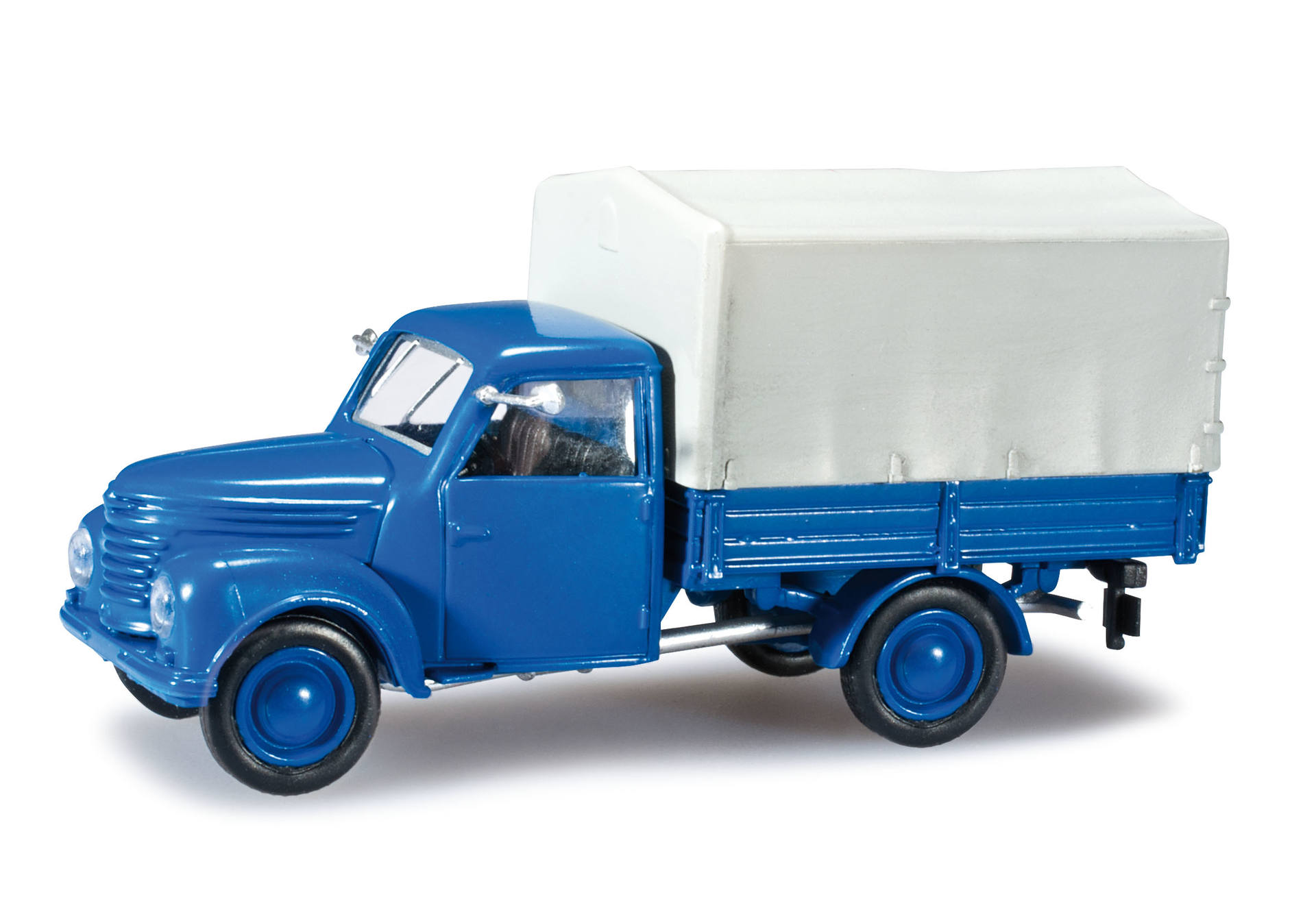 Framo V901/2 with platform and canvas, blue